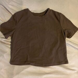 Classic Brown Women's Top (Slight Crop)